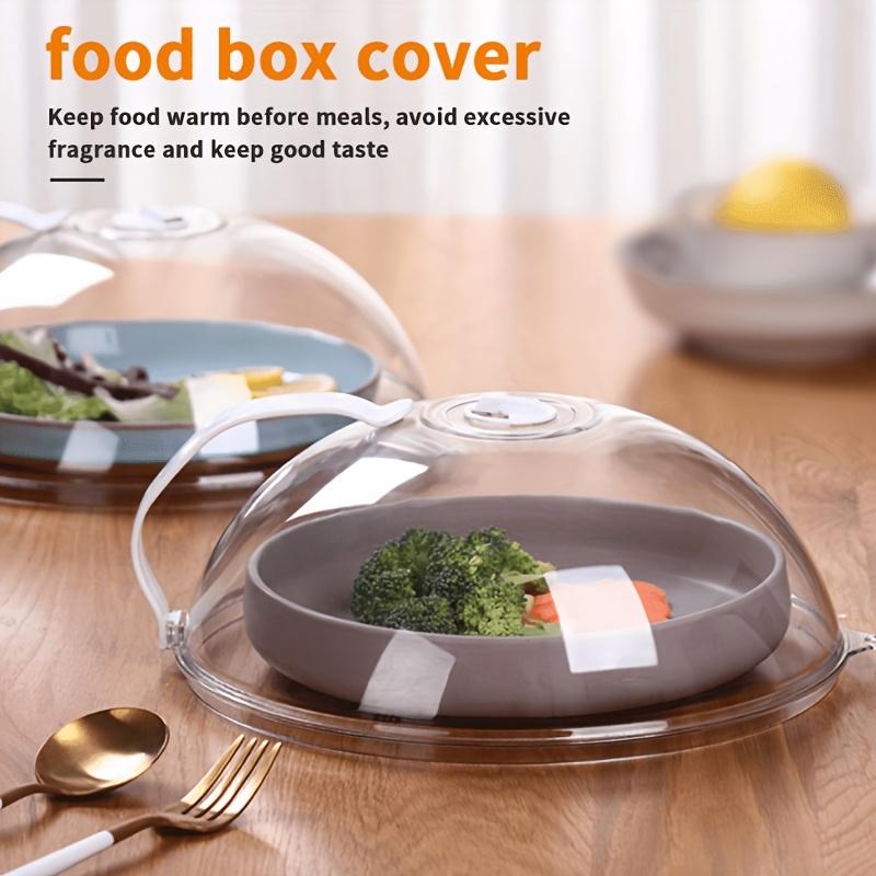 Microwave Splash Guard Cover with Steam Vent, Leak-Proof Durable PP Design, Ergonomic Handle for Comfortable Cooking, Perfect for Vegetables and Other Foods, Kitchen Cooking Accessory, Food Safe, Handheld #GLOBAL PICKS