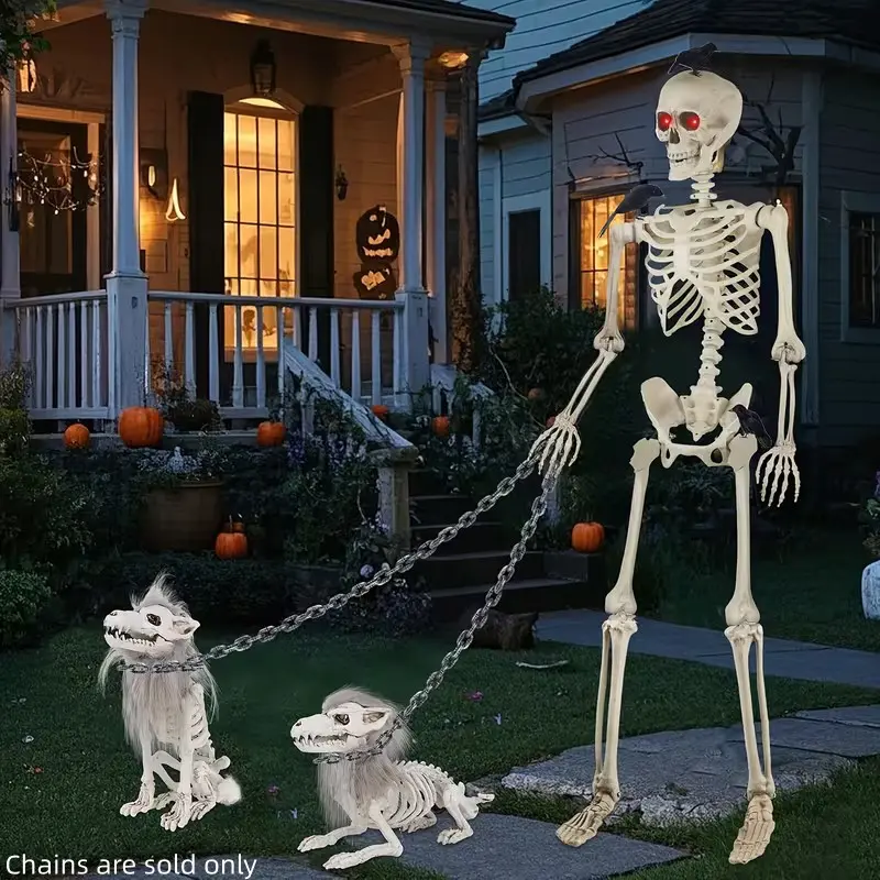 Halloween Essential! 6-Foot Plastic Chain, Perfect for Haunted House Decor, Costume Accessory, Photo Props, Versatile Halloween Gear