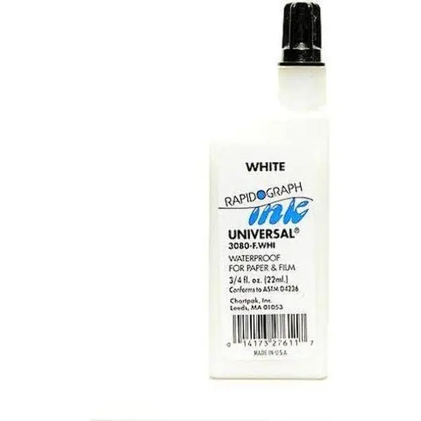 Rapidograph  Ink (White)