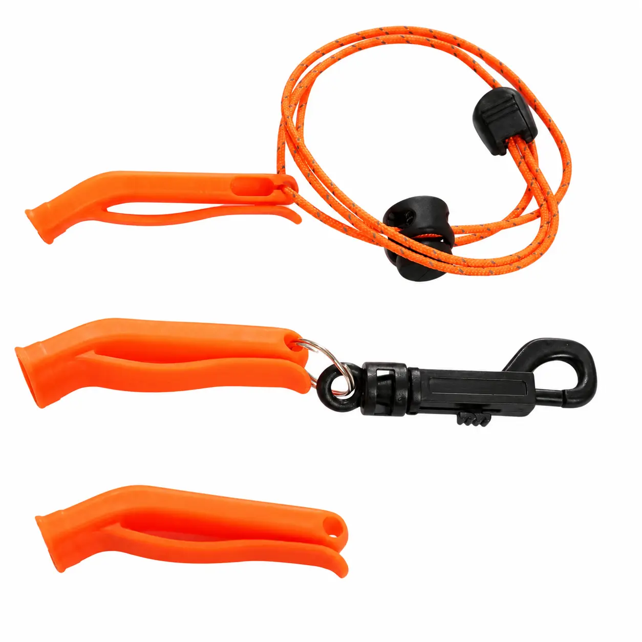 Compact Dual-Tone Emergency Whistle for Hiking, Camping, and Outdoor Survival—Durable Plastic Design with High-Visibility Color, Loud Audible Signal Up to 2 Miles, Lightweight and Weather-Resistant for Backpacks, Boats, and Emergency Kits