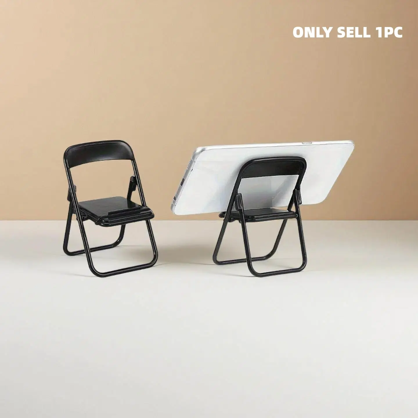 1pc Creative Small Chair Design Mobile Phone Holder, Cell Phone Holder Desk, Cute Desktop Decoration & Ornament, Mini Lazy Viewing Stand for Phones, Smartphone Stand, Phone Mount, Cell Phone Mounts