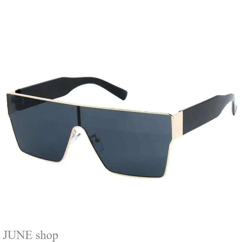One-Piece Wrap Around Square Sunglasses For Men And Women, European American Ins Fashion Streetwear Trend Shades For Daily Travel Outdoor Casual Outfits