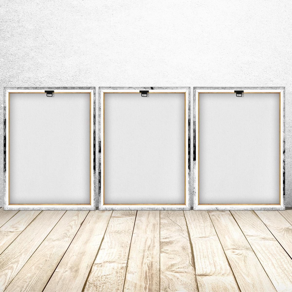 Wooden Framed Canvas Painting, 3 Counts/set Hand Pattern Wall Art, Modern Art Wall Decoration, Home Decoration Canvas Prints Poster, Solid Wooden Frame, Artistic, Universal Aesthetic