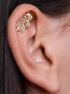 Earrings personalized design Halloween spiral earrings geometric mandala lotus hidden fashion gothic stud piercing