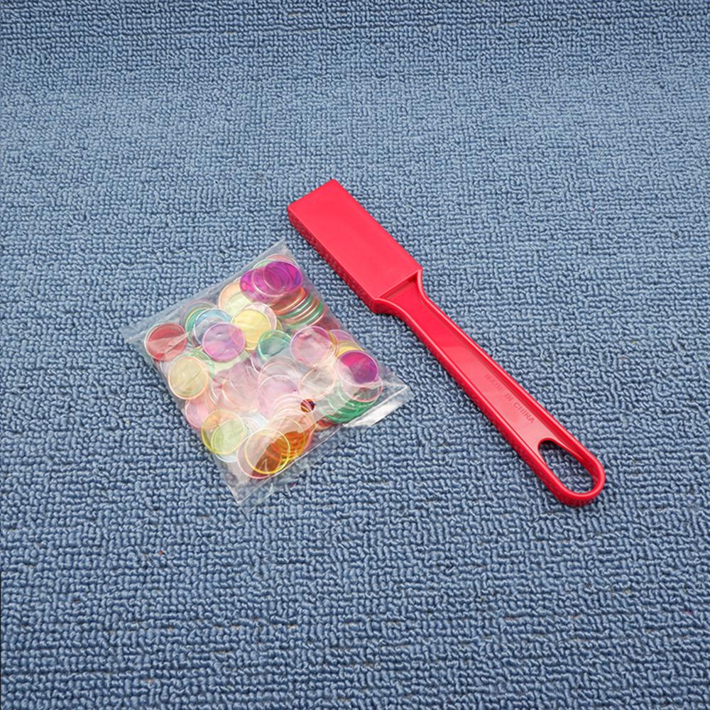 Kids Counting Chips Coin Toy Baby With Magnetic Stick Bingo Chips Set Counters Mix Color Chips Game Tokens Learning Teaching A