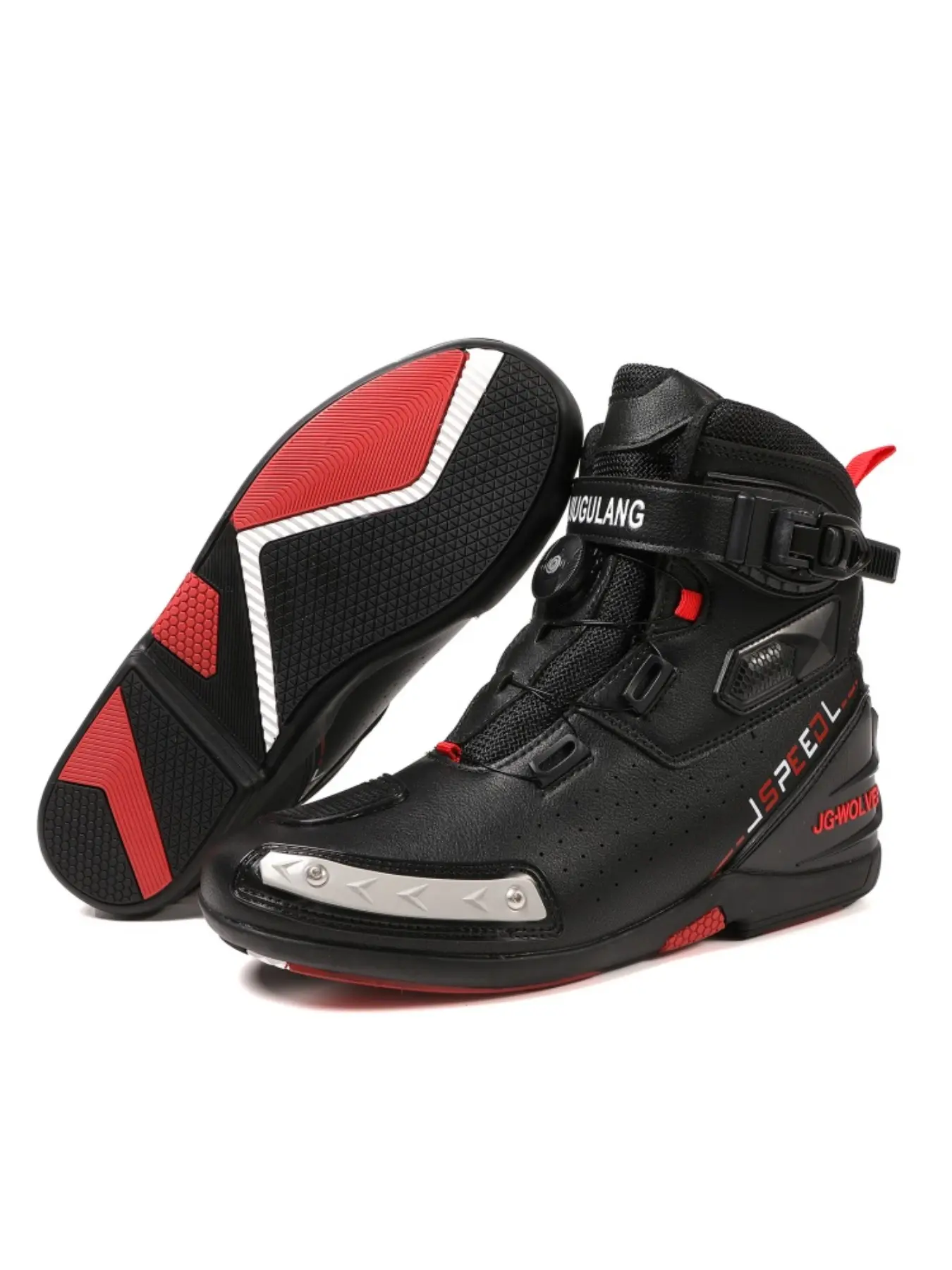 Couple Motorcycle Riding Shoes, Unisex Motorbike Boots, Anti-Slip Waterproof Design, Comfortable Safety Cycling, Breathable Summer Style