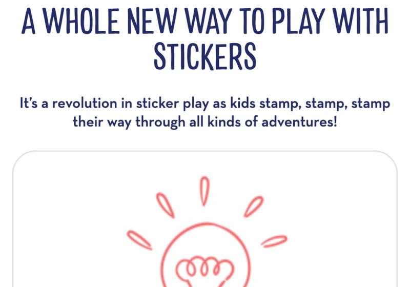 Sticker WOW!™ Unicorn Bundle: Activity Pad & Sticker Stamper + Mini Activity Pad and 200 Refill Stickers