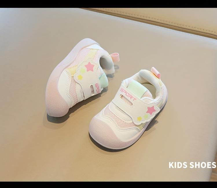NewNewBaby First Walkers Non-Slip Shoes |             Soft Sole Toddler Sneakers for Boys & Girls,Cute Cartoon Beige/Pastel Shoes - Breathable, Cushioned, - Lightweight Toddler Trainers for Little Walkers