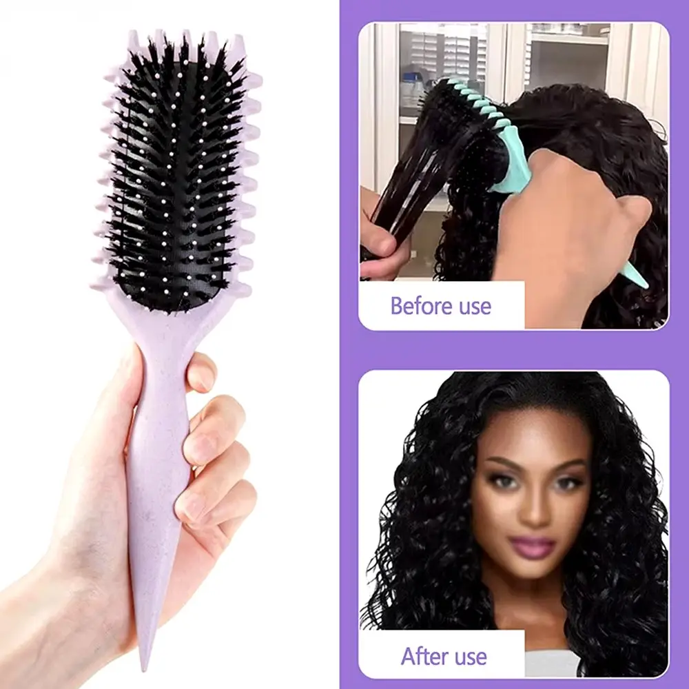 Original Magic Comb Anti-Static Massage Hair Brush, Not Knotted Tangle Detangler, Shower Massage Hairbrush, Salon Tool