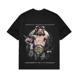 [🥊 Sale Up To 50%]CombatWear Alexander 'The Great' Volkanovski T-Shirt Heavy Cotton UFC 325 for Fighters & Fans MMA True Champion Premium Apparel