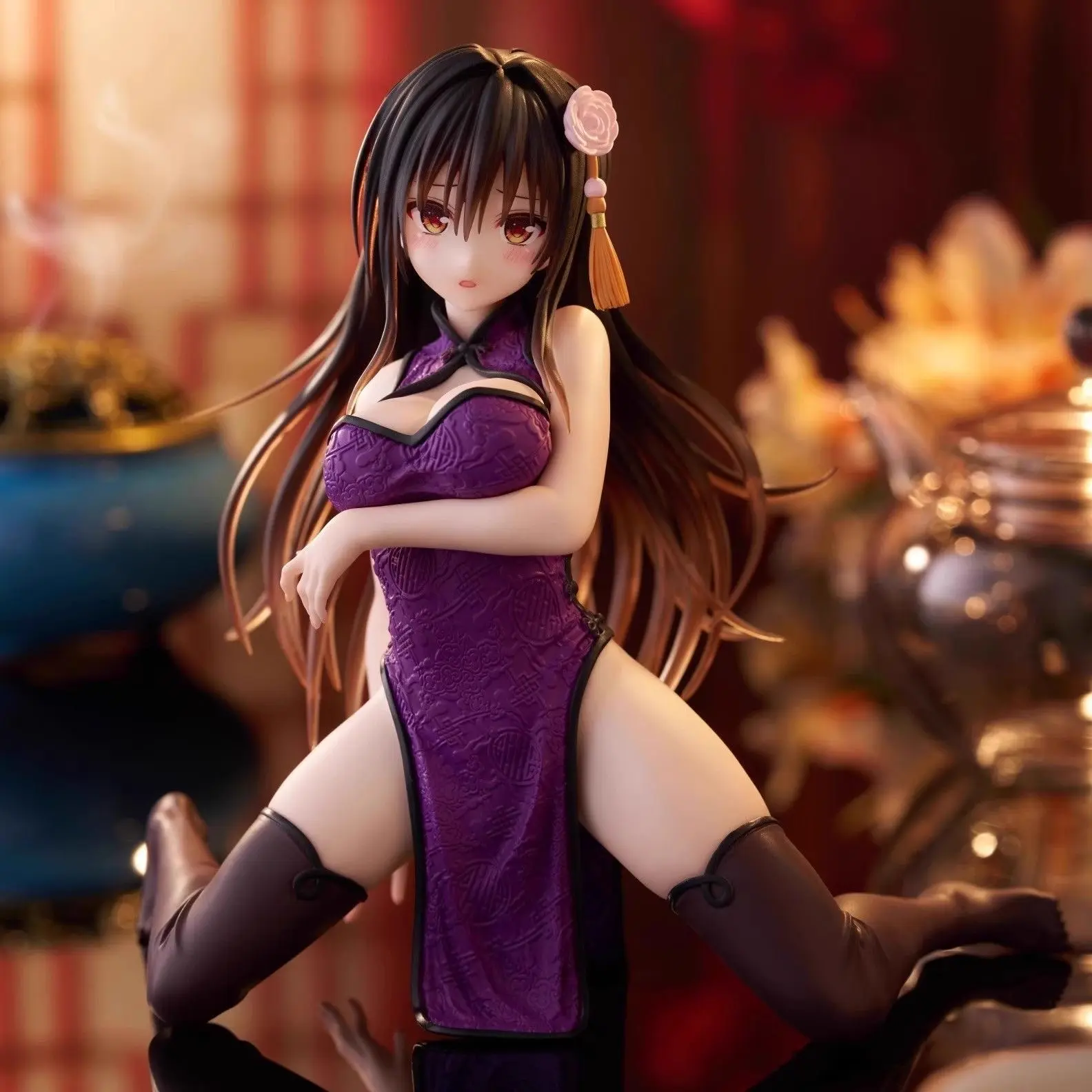 Outsourcing Princess Handmade Figurine, Ancient River Only Qipao Version, Desktop Decoration, Gift Model Figure, High-Quality Collectible