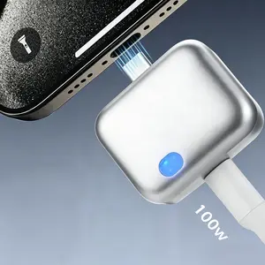 Ai Automatic Power Cut-Off Device, Disconnects at Full Charge, Compatible with iPhone/android Earphones, Type-C Charging Interface