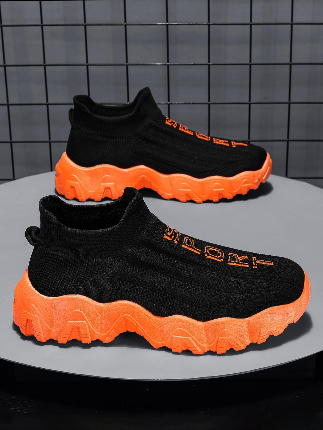 Women's Fashionable Lace Up Low Top Sneakers, Casual Comfortable Breathable Sports Running Shoes, Female All-match Round Toe Chunky Sneakers for Daily Life