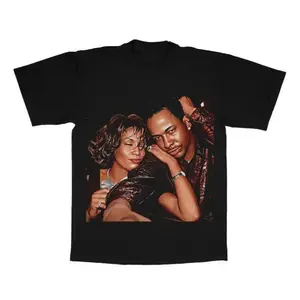 Bobby & Whitney adult t-shirt wompwompmrcomershirt Vintage Music Inspired Graphic Tee Unisex Cotton Shirt Retro 90s Style Streetwear Casual Summer Outfit Verano Camiseta Trendy Everyday Wear Gift For Fans