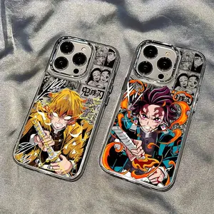 D-emons S-layers Anime Phone Case For Phone Case For iPhone 17 Promax 17E 16 Plus 15 14 13 12 11 Pro 17Air Anti-fall Transparent TPU Shockproof Protective Cover