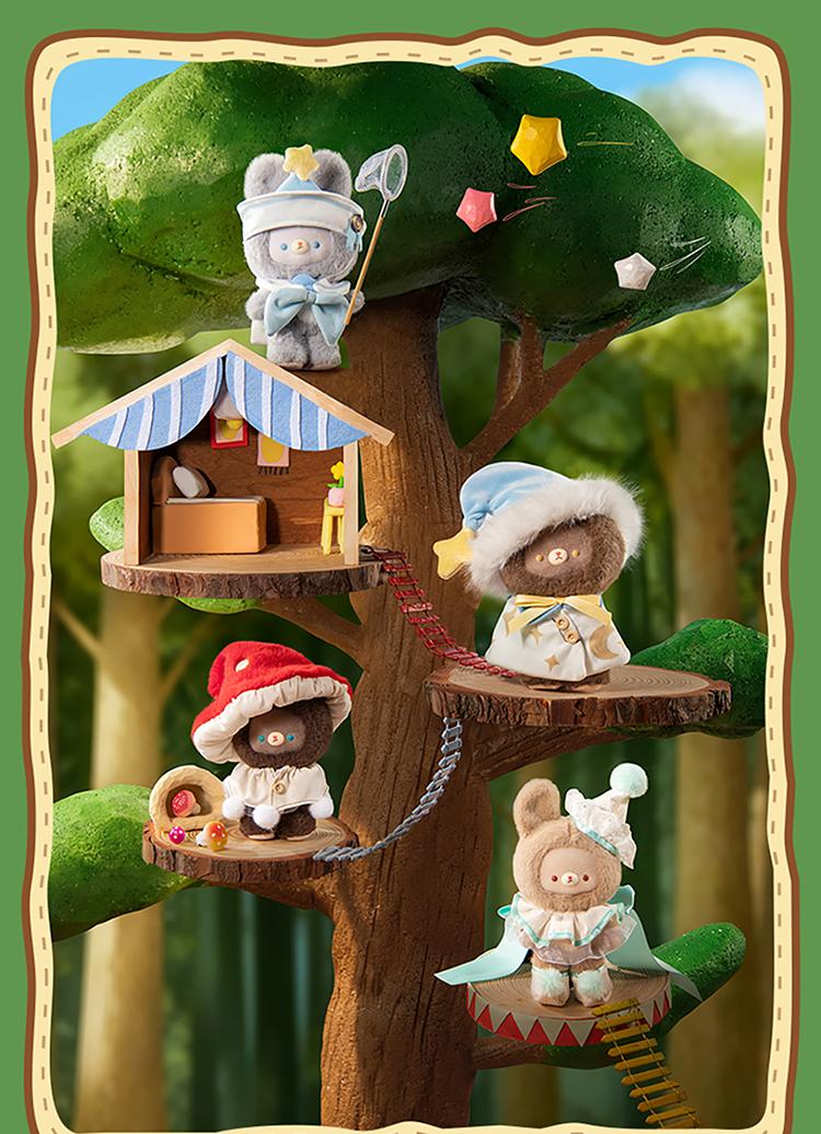 1175. Kumaru  Fairy Tale Town Series Plush Blind Box