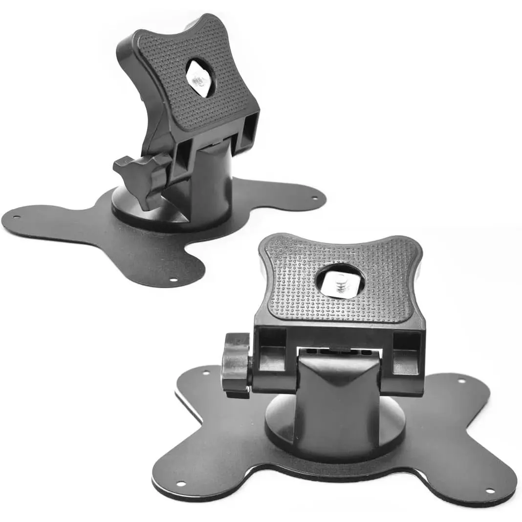 2 Pack   Mount Stand Bracket Holder for 7 9 Inch TFT LCD Display Screen 1/4-20 Thread Rear View Desktop Dashboard Install  Cam  Sticky Holder Backup Camera System