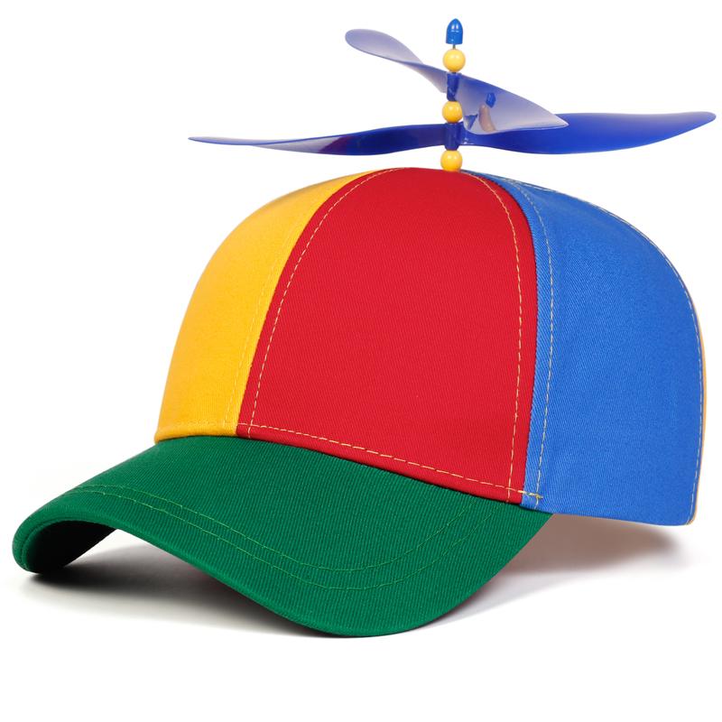 Unisex Propeller Baseball Cap Outdoor Adjustable Sunscreen Leisure Hat Travel Tourism Beach Vacation