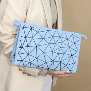 Fashion Large Capacity Handbag, Rhombus Bag, Storage Bag, Style Travel Wash Bag, Daily Use Carry Bag, Holiday Gift