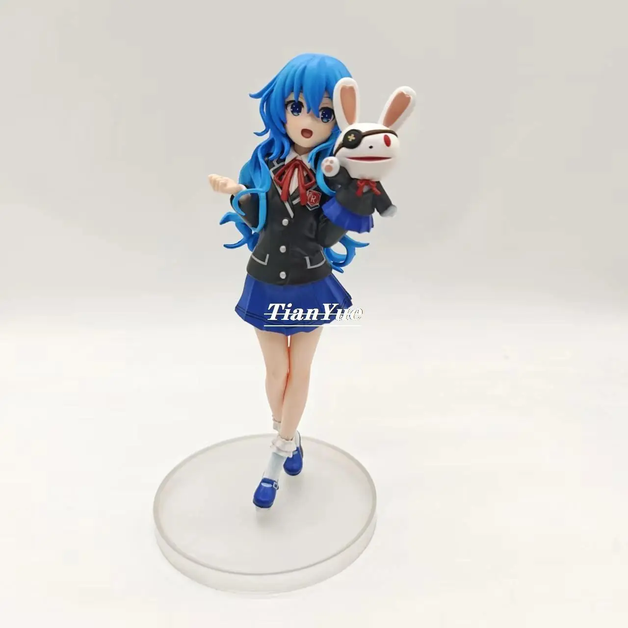 Anime DATE A LIVE Himekawa Yoshino JK uniform PVC figure Model Toys Gift 19cm