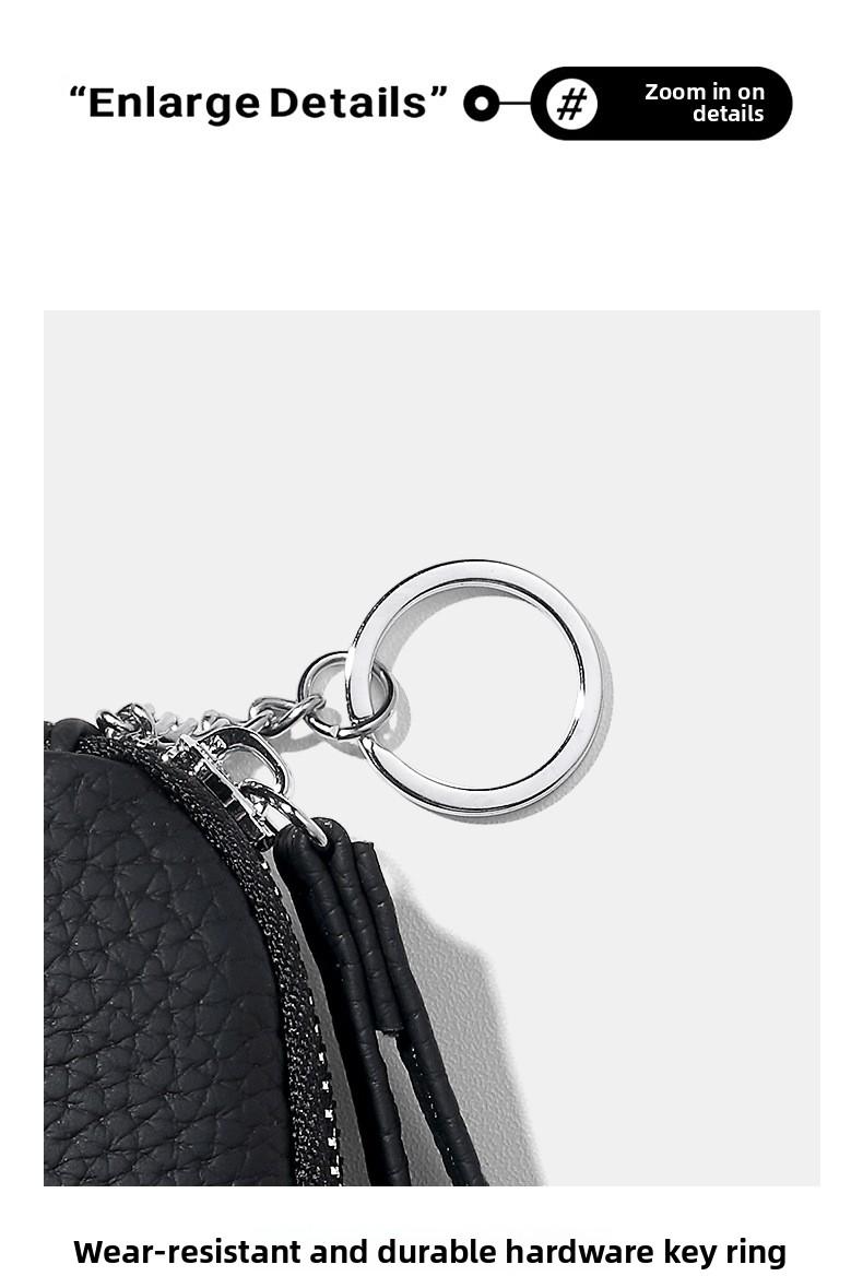 Mini Handheld Clutch for Women Double Zipper Coin Purse with Multiple Card Slots Small Portable Wallet for Coins Cash & Essentials Everyday Use