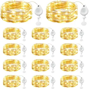 14 Pack LED Fairy Lights Battery Operated String Lights, 7ft 20LED Waterproof Silver Wire Twinkle Lights, Firefly Starry Moon Lights for Mason Jars DIY Christmas Wedding Party Bedroomfidget toys
