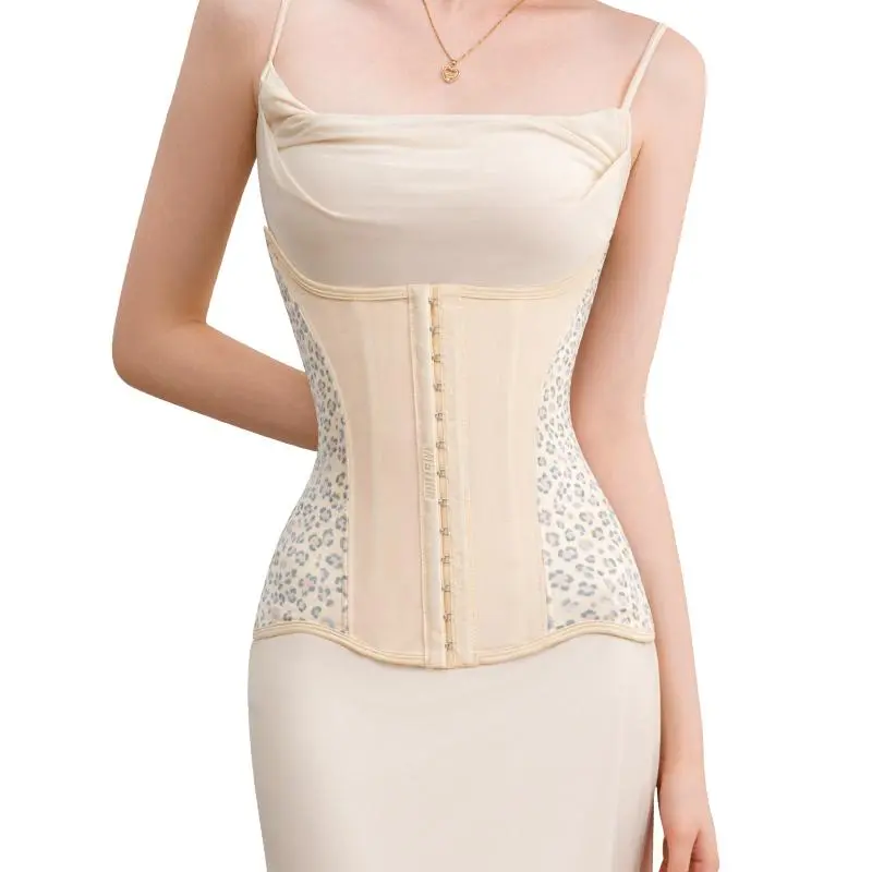 Segmental side buckle design, layered tightening for upper waist, midriff and saggy lower belly full coverage