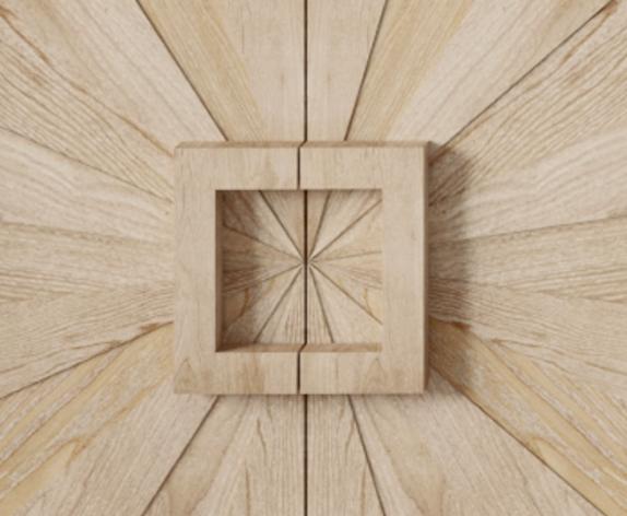 Sideboard Buffet Cabinet, 60" Large Accent Credenza Cabinet with Sunburst 4 Doors & Adjustable Shelf for Living Room, Rustic Brown Kitchen Buffet Table with Storage, TV Stand Media Console