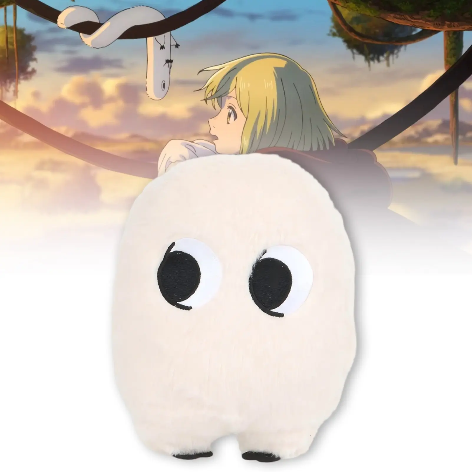 Brushbuddy Plush Witch Hat Atelier Doll, Cute Anime Plush Toy, Kawaii Q Version Stuffed Character, Soft Fluffy Collectible Plushie, Room Decor, Cozy Companion Gift for Anime Lovers, Collectors, Huggable Stuffed Animal, Cute Stuffed Animals
