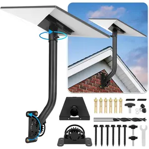 Starlink Gen 3 Mont Kits for Wall, 360? Adjstable Starlink Mont Gen 3, Starlink Monting Kit with Long Pole/Pipe Adapter Bracket Accessories Compatible with  Link Standard Dish 4/4X/V3