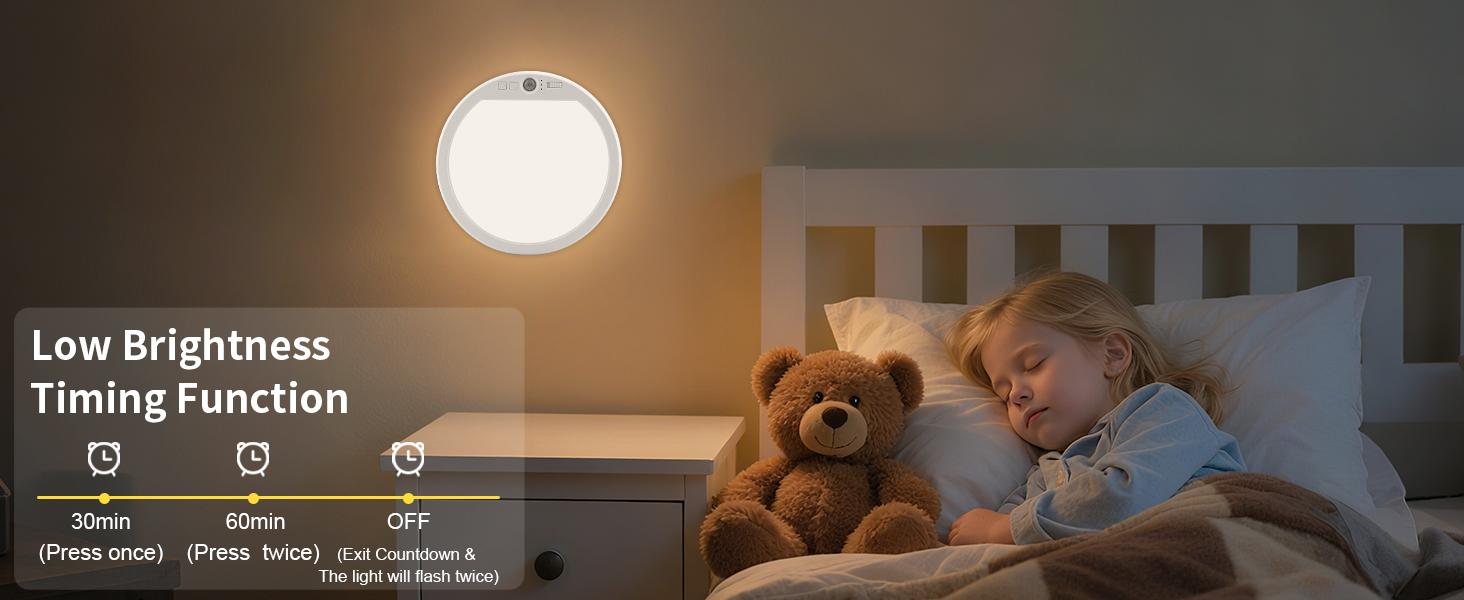 Rechargeable Motion Sensor Ceiling Light with Remote, 3000K 4000K 6500K Magnetic No Wiring LED Ceiling Light Battery Powered for Shower Stairs Hallway Porch Pantry Garage Patio Shed