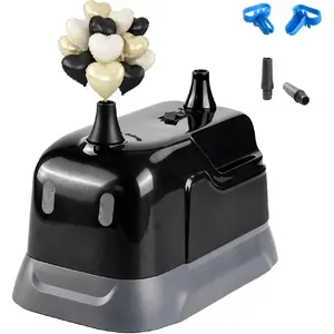 Dual Nozzle Electric Balloon Inflator Air Pump, Fast Inflation Portable Balloon Blower Machine, Lightweight Handheld Balloon Pump, Time Saving Party Decor Tool for Birthday Anniversary Festival Wedding Kids Party Balloon Arrangement Household Decor Gadget