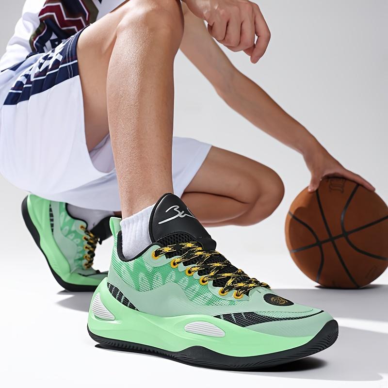 (New)Men's & Women's Dunking Basketball Shoes - Heavy-Duty Shock-Absorbing Training Sneakers with Anti-Slip Sole, Mid-Calf for Outdoor Streetwear, Dunkable Court Shoes