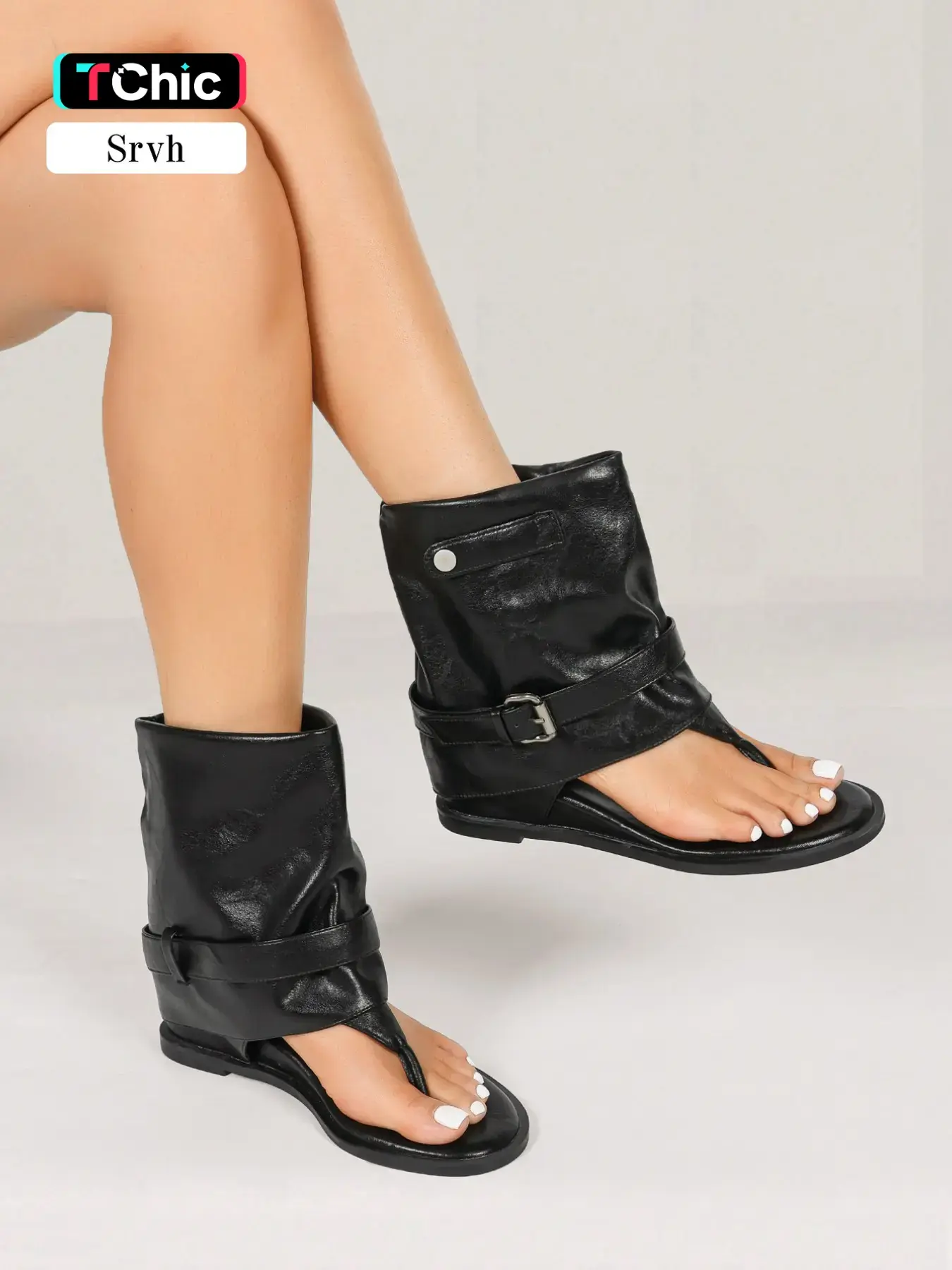Women's Summer Style Sandal Boots—Boho Sandals casual footwear designed specifically for the season, blending ultimate comfort with a stylish look. Available in two colors, they are perfect for the beach or everyday outings