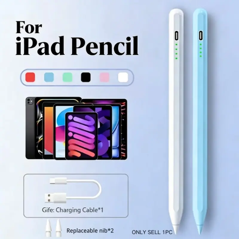 Zp4-Ap Active Digital Stylus Pen for iPad 11th & 10th Gen, 2x Faster Charging, Tilt & Palm Rejection, Compatible with iPad Pro, Air, Mini