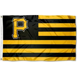 Pittsburgh Pirates Nation Flag 3x5 Banner