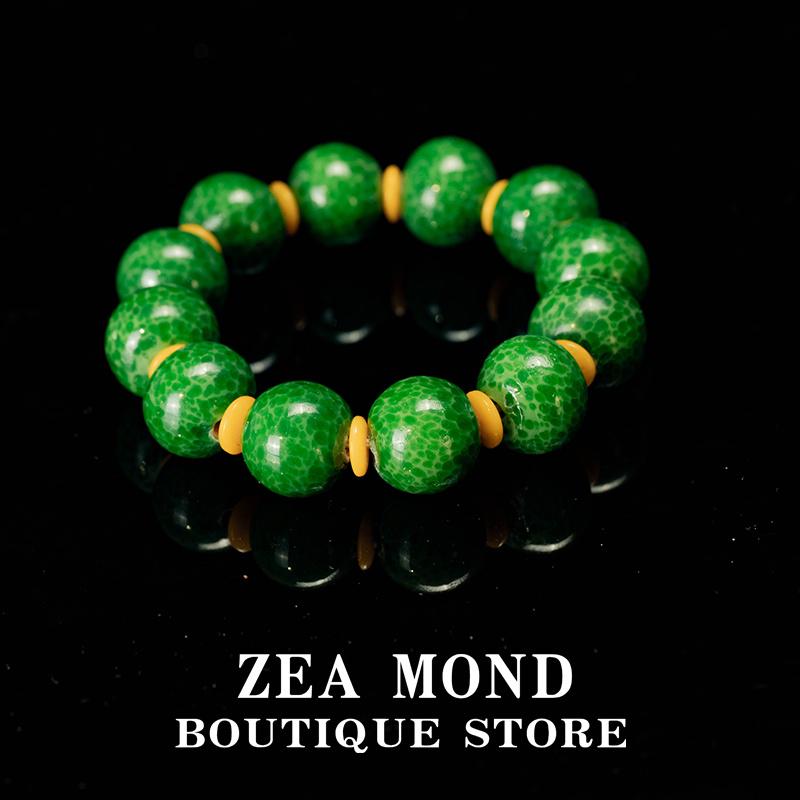 Copper alloy acrylic women's designer bracelet MN-ZH-139