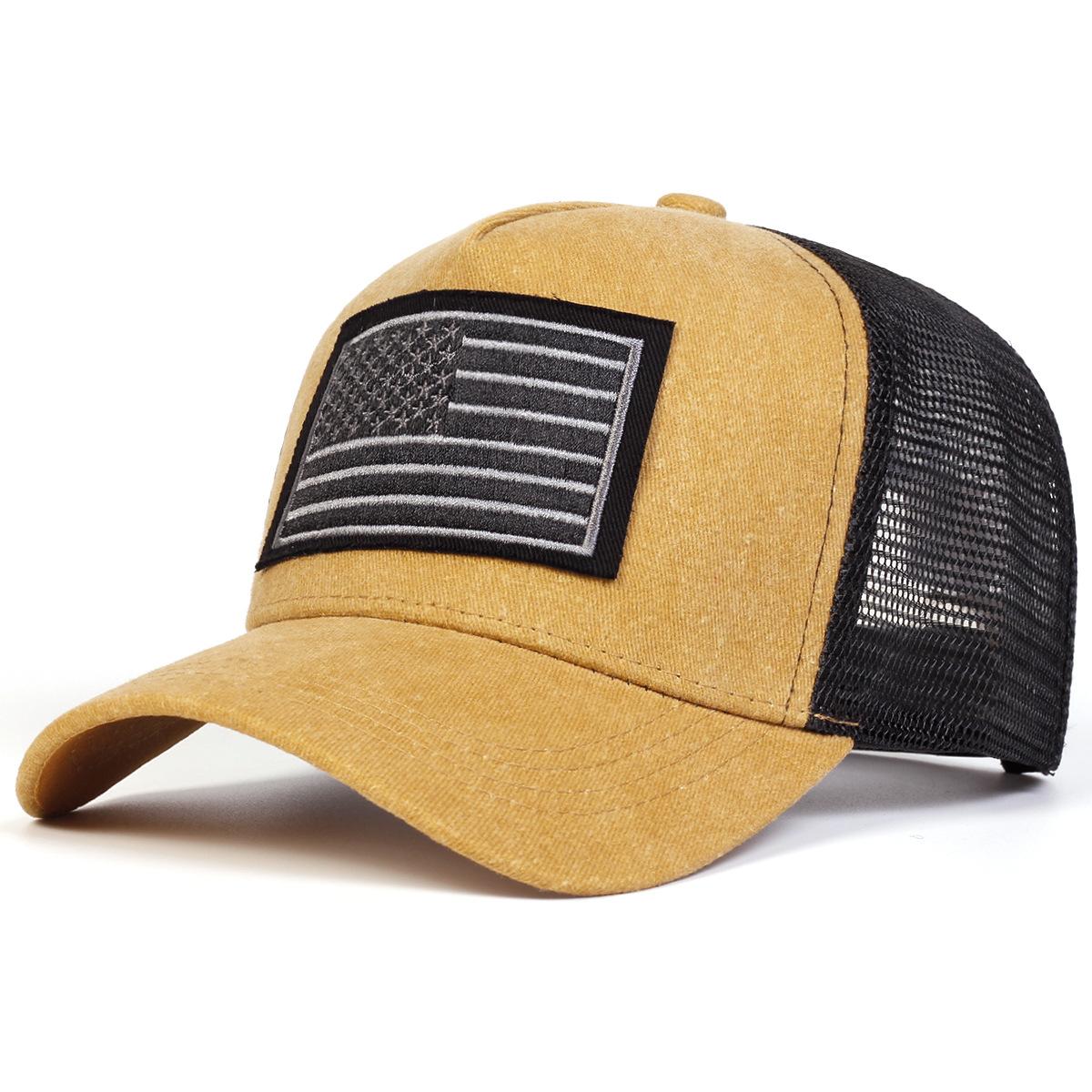 Men's Summer Casual Embroidered Baseball Cap — Cotton Sun Protection & Shade Hat for Outdoor Sports, Hiking, and Travel