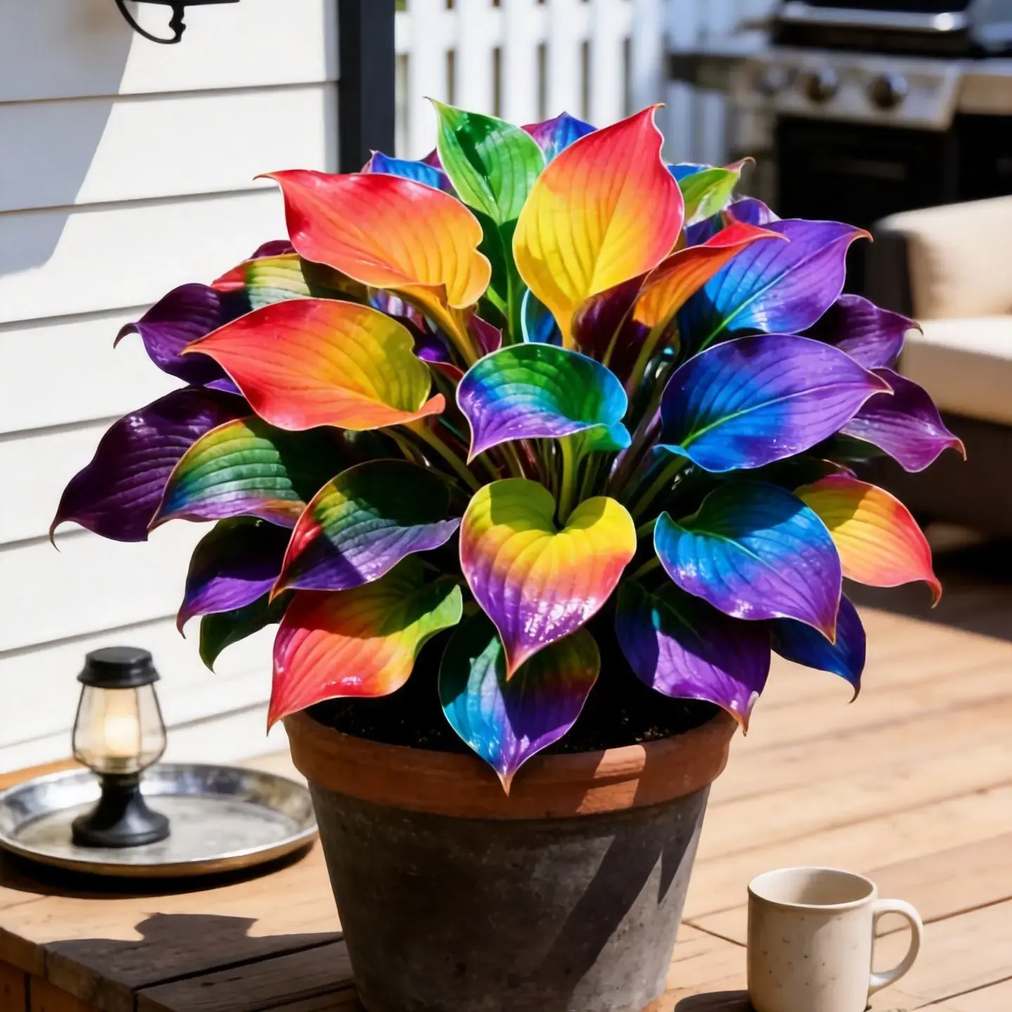 RAINBOW Hosta Seeds Perennial Shade Plantfor Garden and Yard Non-GMO EasyCare USA Made Versatile in ShadedAreas Outdoor Use