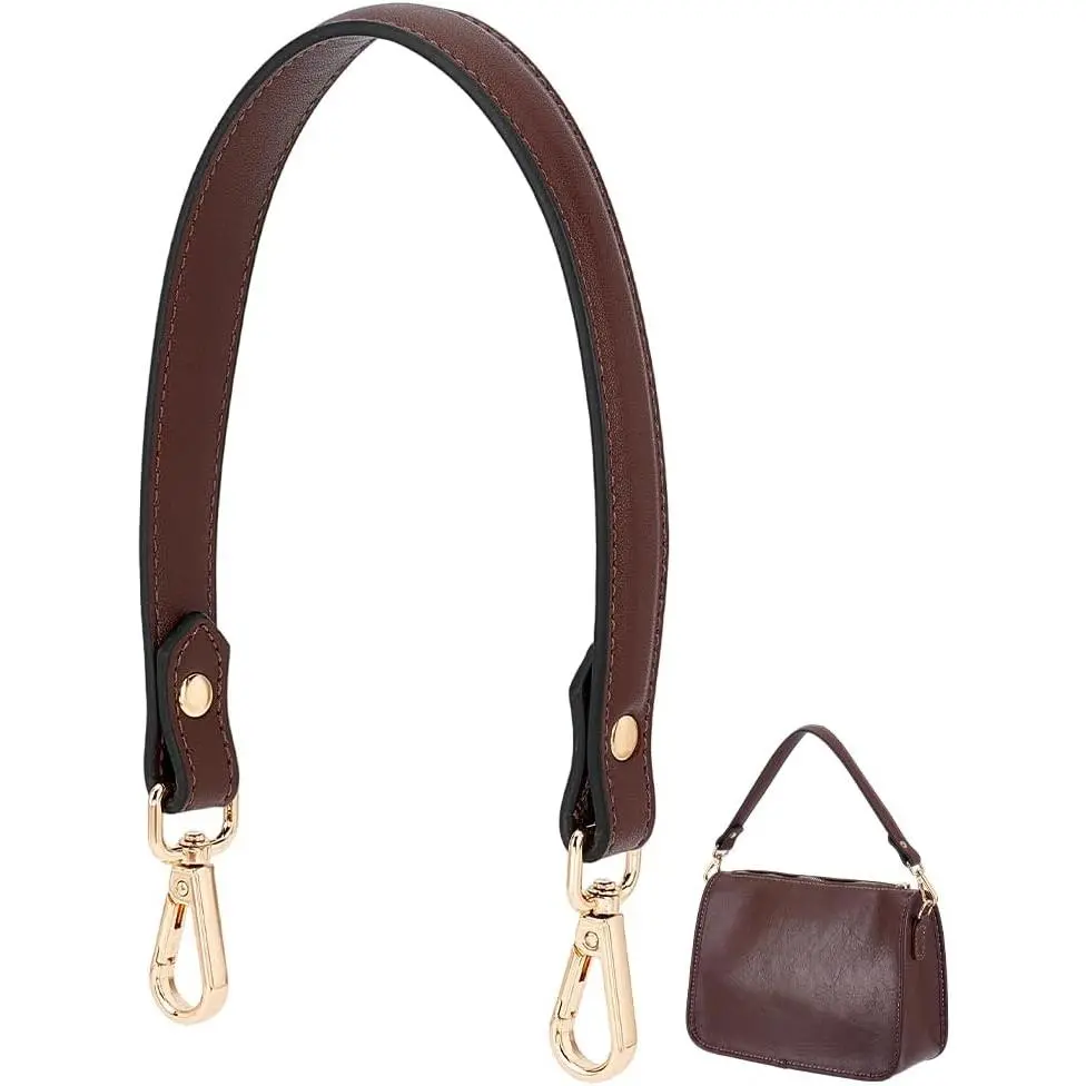 18 Inch  Purse Strap, Short Bag Strap Brown | Puse Handle, Bag Handles  Handbag Strap for Women DIY Handbag Underarm Bags  Bags Repairing