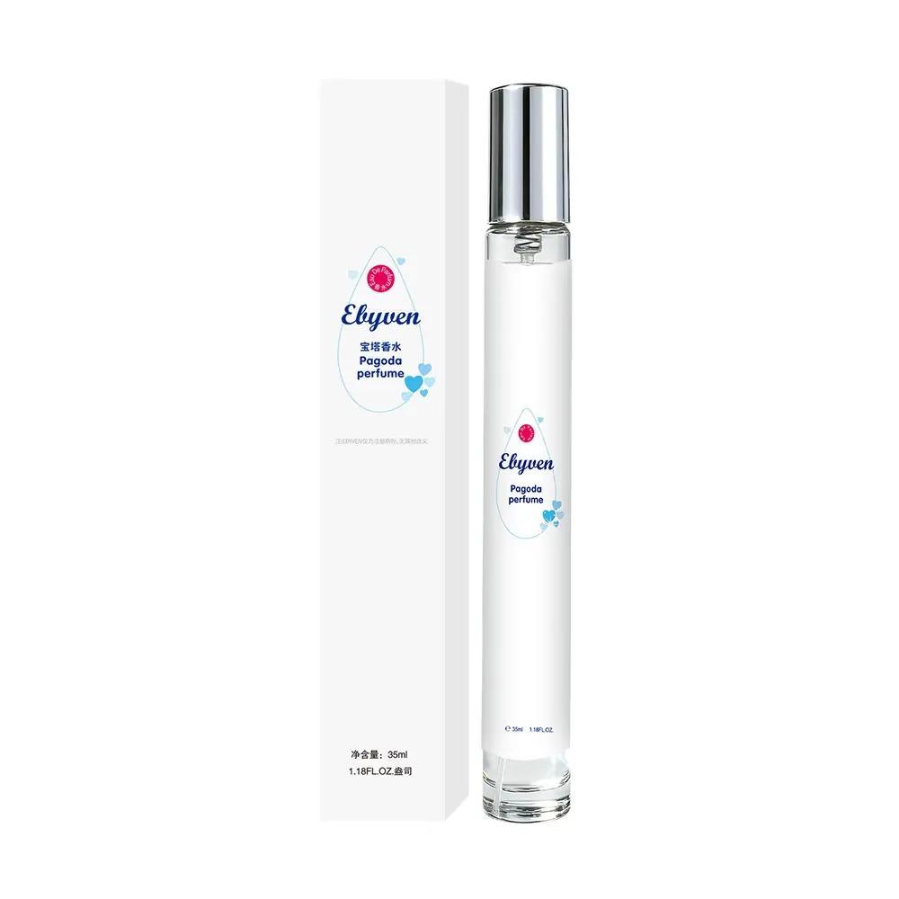 1pc Yi Bai Fen Tower Perfume 35ML, Long-Lasting Floral Fruit Scent, Portable Women's Fragrance, Natural Freshness, Ideal for Students