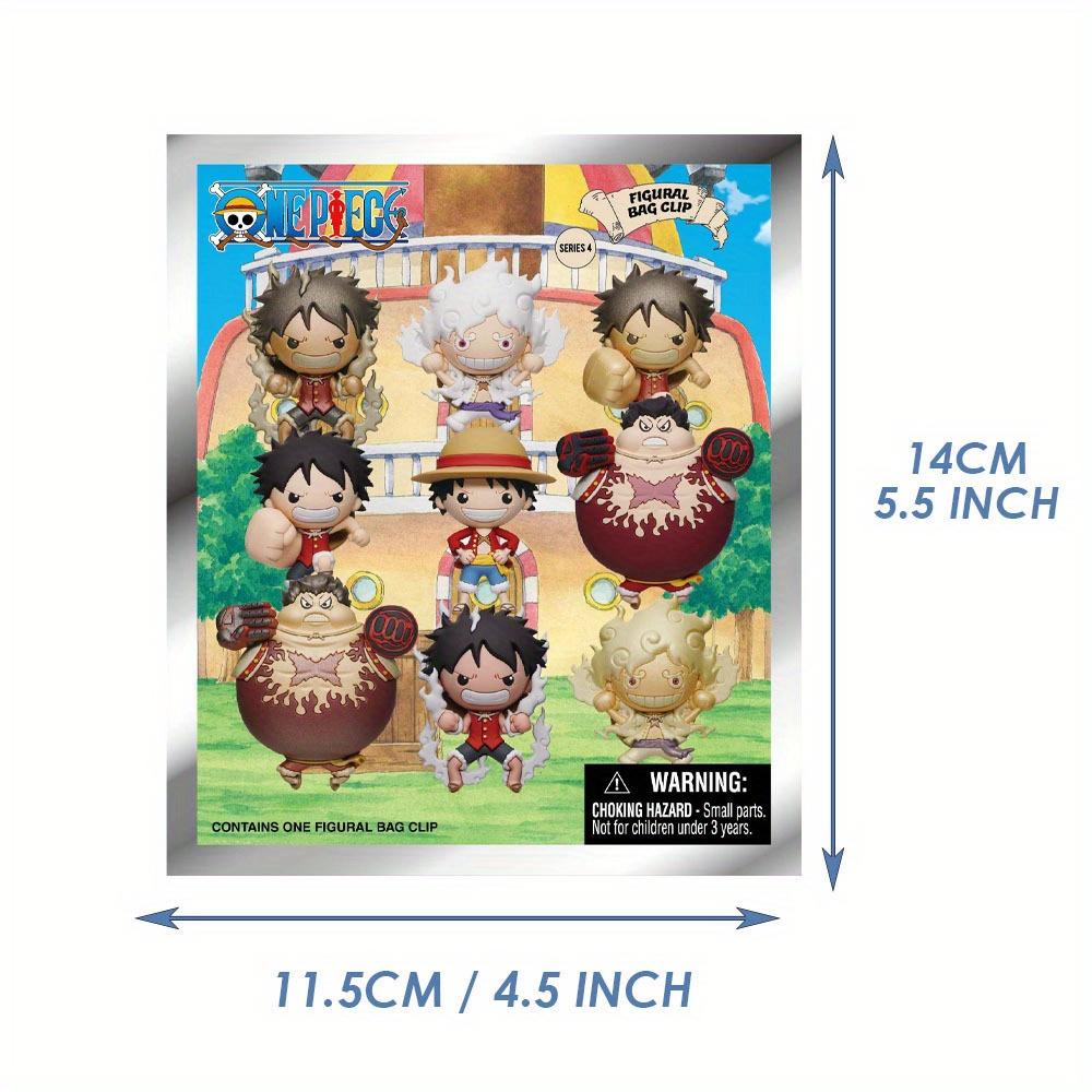 1PC ONE PIECE Series Official License Blind Bag D. Luffy Tony Tony Joba Cute Anime Characters Keychain Mystery Blind Bag Randomly A Character Exquisite Value Collectibles Christmas