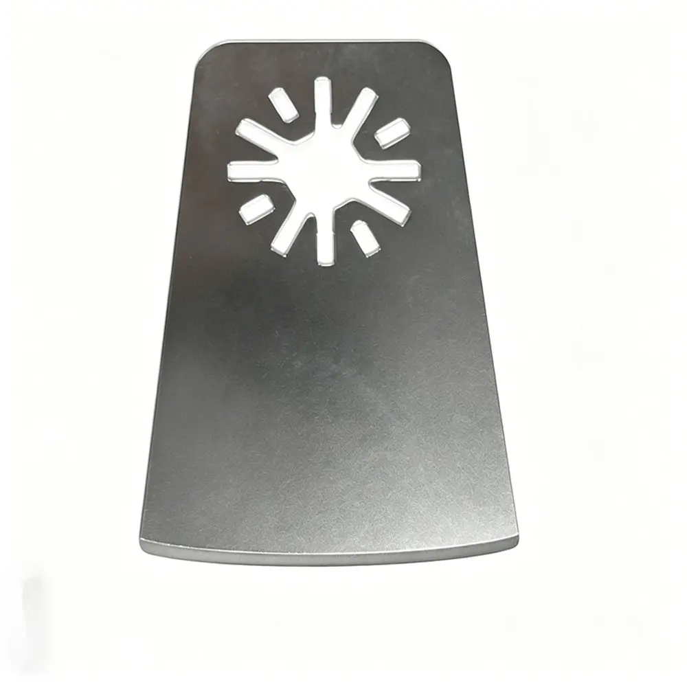 2 Stainless Steel Blade Set, Swing Tool Tough Scraper Blades, Ideal for Removing Paint Grout Adhesive, Durable and Efficient