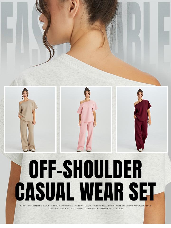 Women's Leisure Solid Color Drawstring Waist Wide Leg Trousers, Versatile Women's Bottom for Daily Wear, Soft Side Pocket Daily Outfit