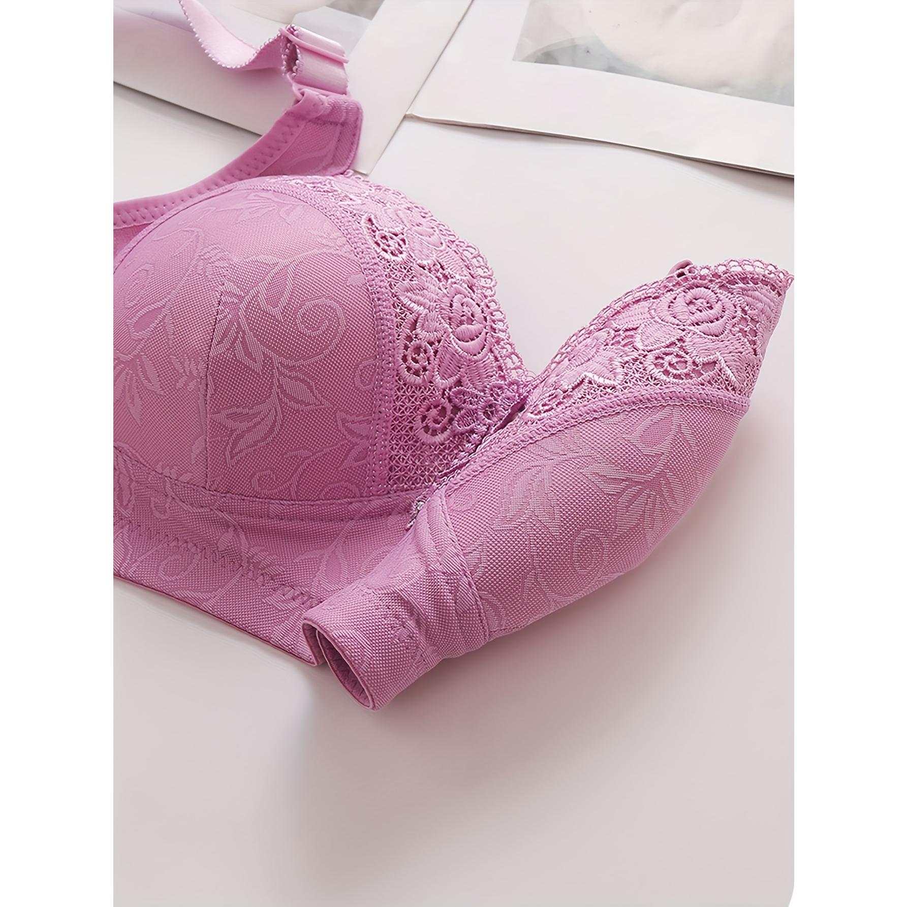 5-Pack/3-Pack Women's Luxurious Contrast Lace Enhanced Push Up Bra Ultra Adjustable Strap Cloud Like Soft All Day Breathable Year Round Wearable Underwear Ideal Daily Comfy Lingerie Perfect Fit Skin Friendly Versatile Bralette -RR 5-Pack/3-Pack Women's Luxurious Contrast Lace Enhanced Push Up Bra Ultra Adjustable Strap Cloud Like Soft All Day Breathable Year Round Wearable Underwear Ideal Daily Comfy Lingerie Perfect Fit Skin Friendly Versatile Bralette -RR