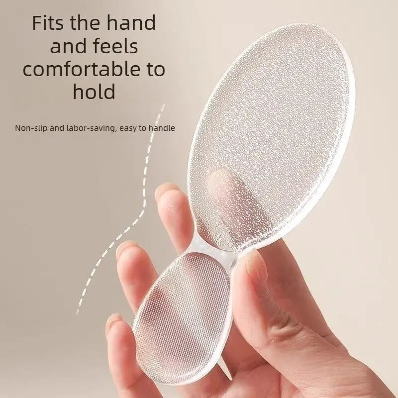 Nano Dead Skin Foot File Scrubber, High Efficient Pedicure Tool Remove Calluses & Dry Rough Skin, Washable Transparent Foot Care Accessory, Foot Callus Remover, Create Soft Smooth Heels for Men and Women Daily Care