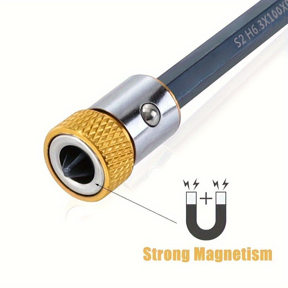 New Magnetic Screwdriver Bit Holder, Magnetic Screwdriver Bit Holder, Power Tool Accessories for Office, Home, Construction, Woodworking