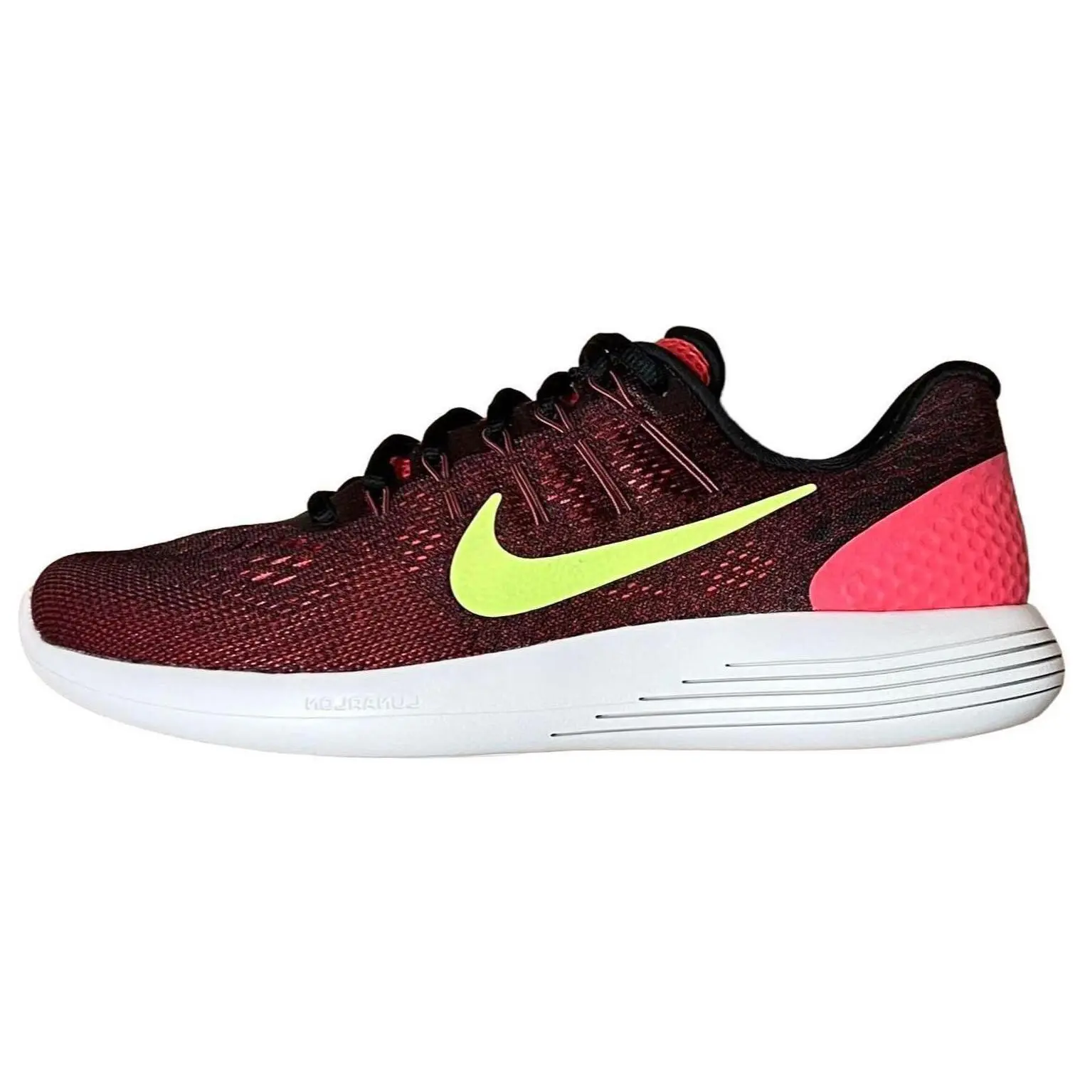 Nike Lunarglide 8 Lace-Up Cushioning Non-Slip Low-Top Running Shoes 843725-801