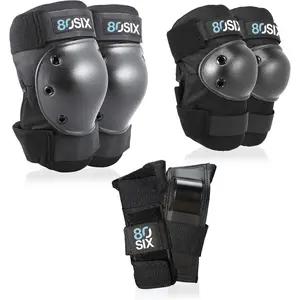 Multi-Sport Pad Set– Protective Gear for Skateboarding, Biking, Roller Skating, and Scooter