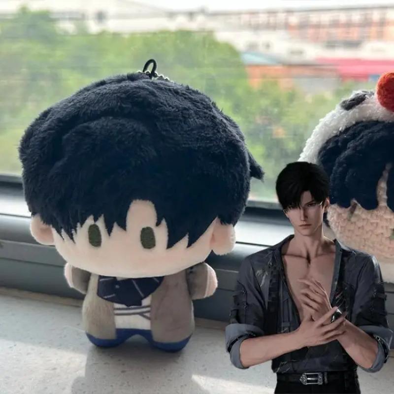 Game Love and Deepspace Li Shen Cosplay Keychain Kawaii Plush Figure Doll Keyring Key Chain Bag Accessories Prop Fans Gift